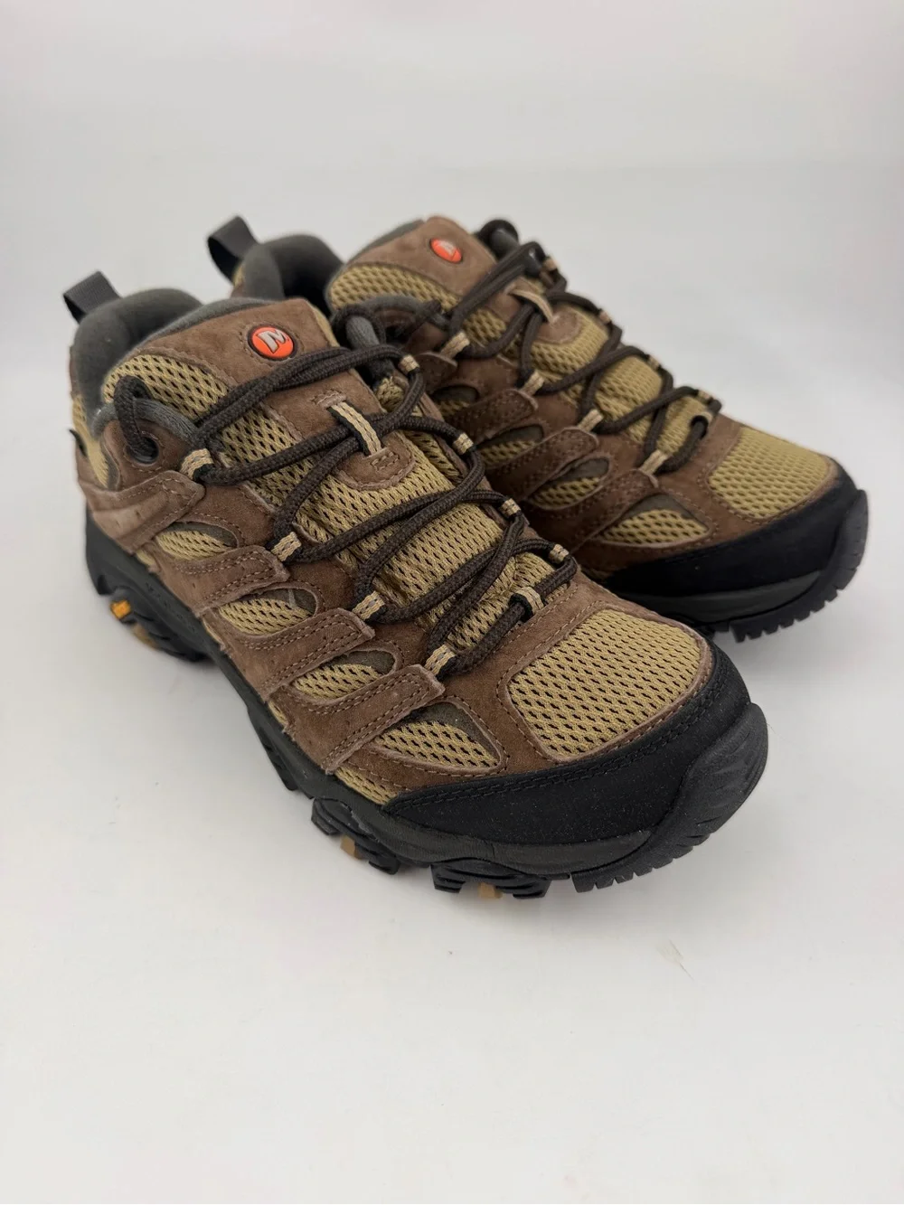 Merrell Men’s Moab 3 Vent Low -SZ 7- Waterproof Coyote Brown Hiking Boots